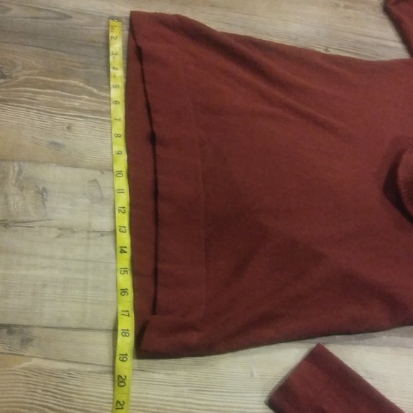 loft sweater, very low cowl neck,wool blend - Picture 5 of 7